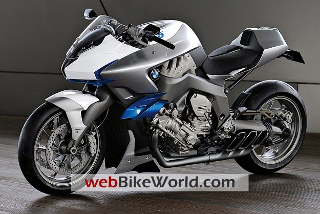 BMW Motorrad Concept 6 - Left Side View