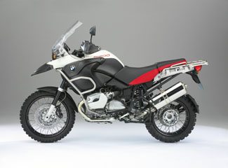 BMW R 1200 GS Adventure in red