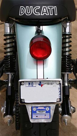 Custom tail light assembly