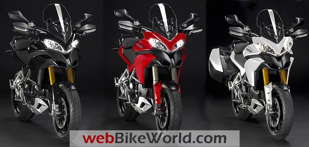 Ducati Multistrada 1200 Front Views