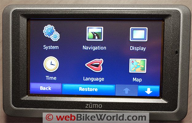 Garmin zumo 660 splash screen bmw