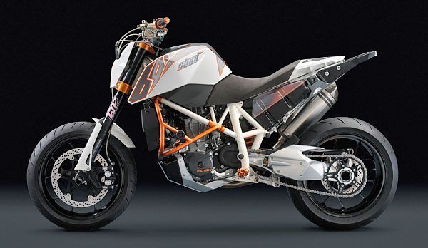 2008 KTM Stunt 690 - Left Side