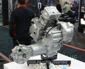 Piaggio 500cc engine