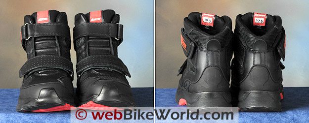Icon Tarmac Boots - Front and Rear Views