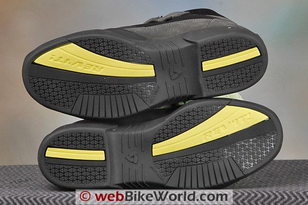 Rev'it Air Blend and Fighter Boots - Soles
