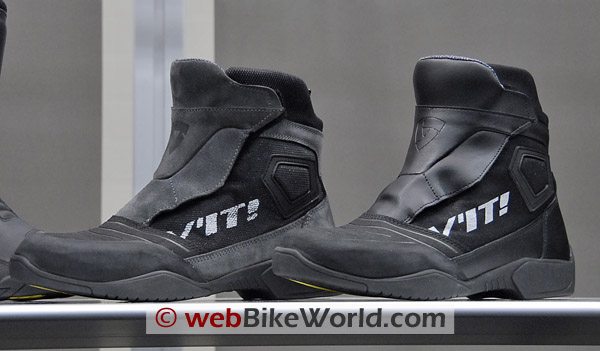 2008 Rev'it Freestyle Boots - Summer (left) and Waterproof (Right)