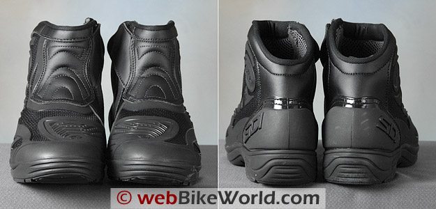 Front and Rear View of the Sidi Slash Boots