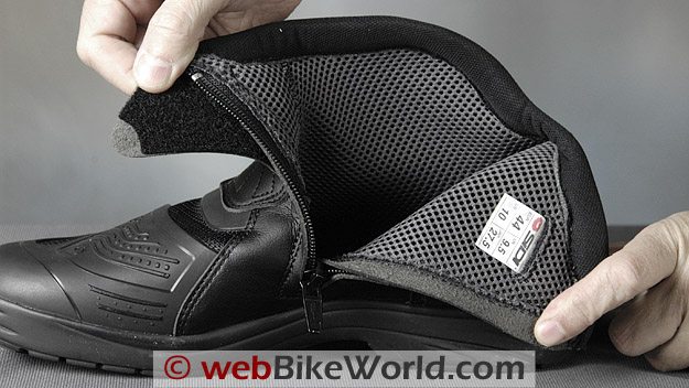 Lining of the Sidi Slash Boots