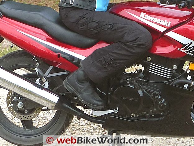 motorcycle boots for men. TCX Sunray Boots - On the