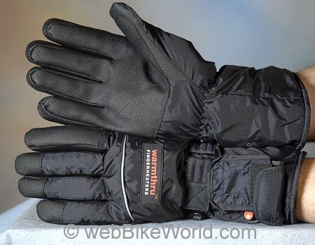 Bike Batteries on Warmthru Fingerheaters Battery Heated Gloves