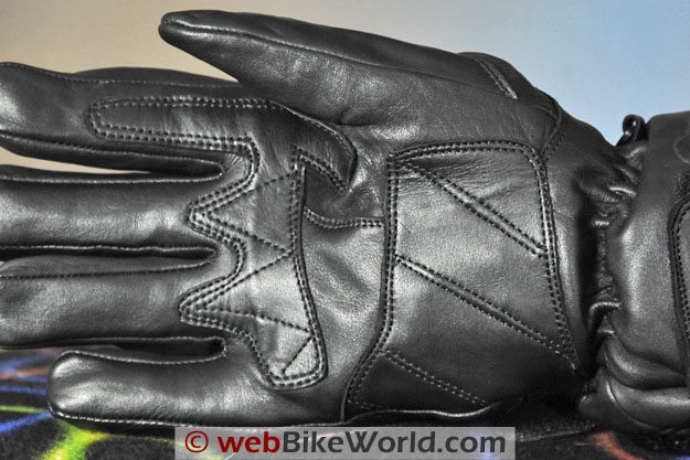 Firstgear Carbon Heated Gloves - Palm Close-up