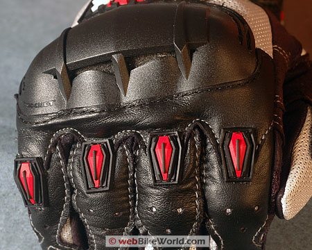 Joe Rocket Phoenix 3.0 Gloves - Knuckle Close-up