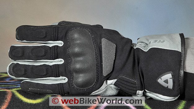 Rev'it Tempest H2O Gloves - Back Side View