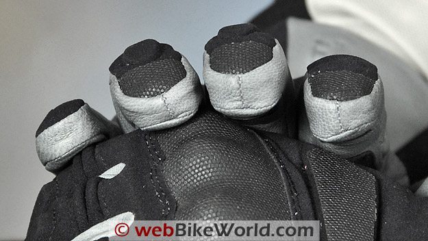 Rev'it Tempest H2O Gloves - Fingertips Close-up