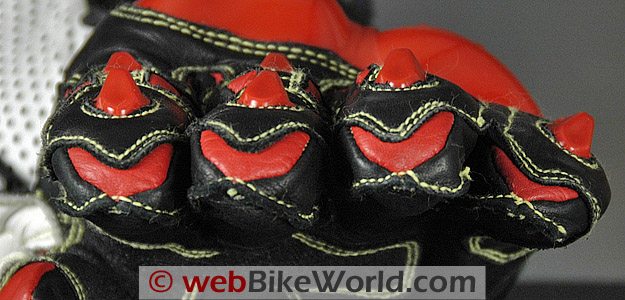 Fingertip Close-up of the Velocity Gear Formula Gloves