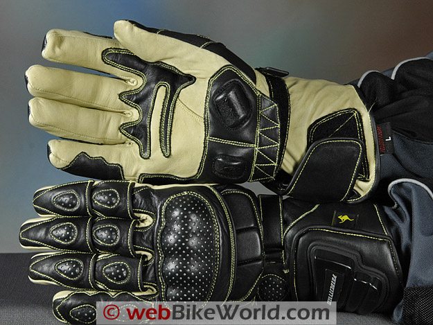 Velocity Gear Prodigy Motorcycle Gloves - Both Sides View