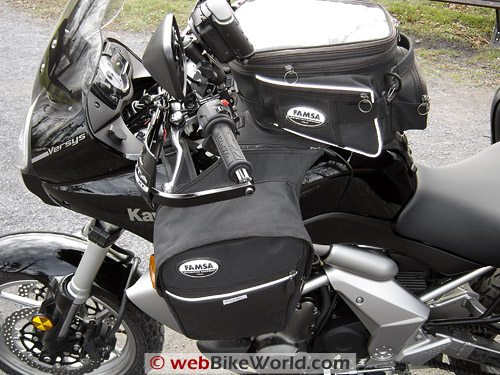 Kawasaki Versys Touring. Fitted to Kawasaki Versys