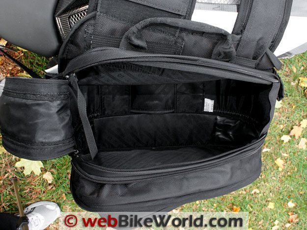 Motocentric Mototrek Saddlebags Open