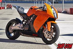 KTM RC8 and KTM Super Duke