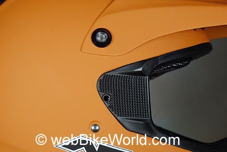 AFX FX-87X Helmet - Eye Port Gasket and Side Plates