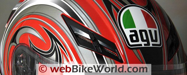 AGV K3 Helmet Top Vents