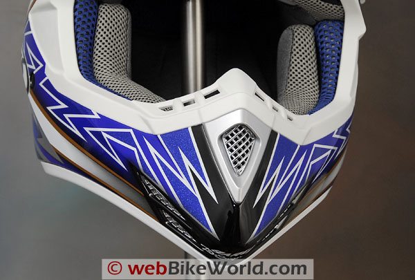 CMS XR-7 Motocross Helmet - Chin Vent