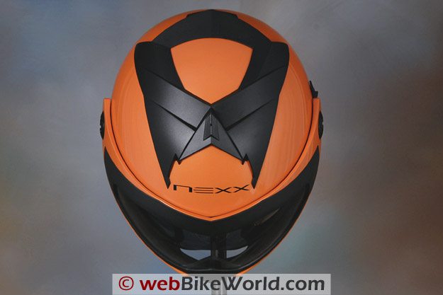 Nexx X30 Helmet - Top View