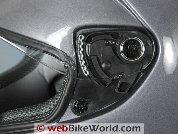 Bmw helmet visor removal #7
