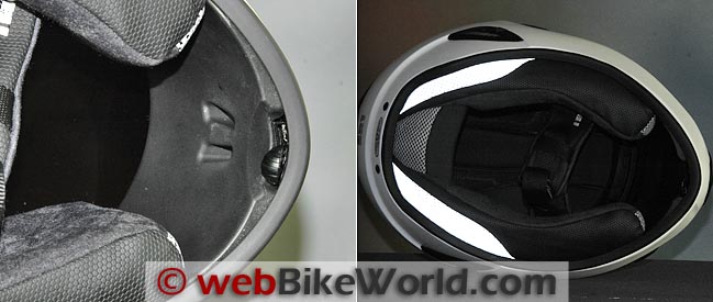 Schuberth SR1 Chin Vent and Reflectivity