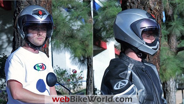 Vemar CKQI Bluetooth Helmet on Motorcycle Riders