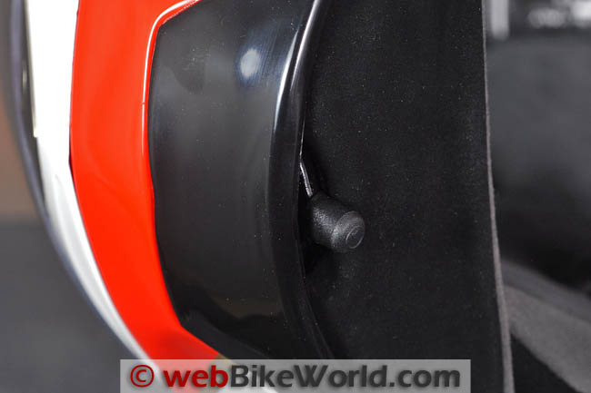 Vemar Eclipse Chin Vent Lever