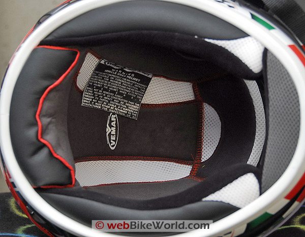 Vemar VSREV Helmet - Liner
