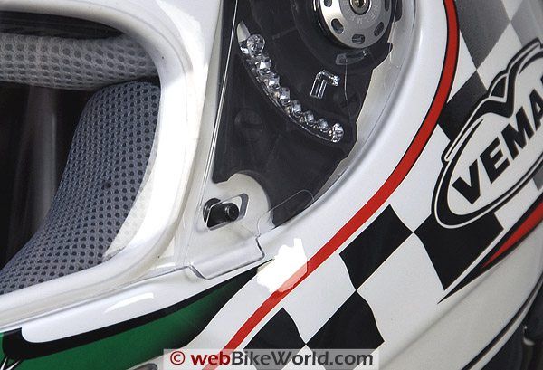 Vemar VSREV Helmet - Visor Removal System