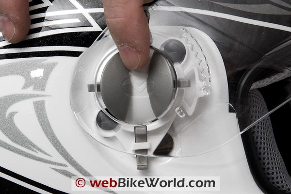 Vemar VTXE Face Shield Removal