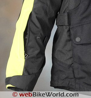 Rev'it Dragon Jacket - Sleeve Vents