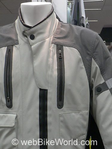 REV'IT! Infinity One-Piece Suit - Neck and Shoulder Close-up