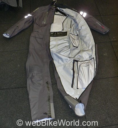 REV'IT! Infinity One-Piece Suit - Entry and Exit Zipper