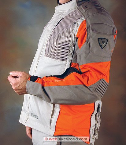 Revit Off Track Jacket - Side and Arm View