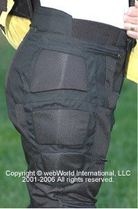 Women's motorcycle pants - FirstGear mesh pants, side view
