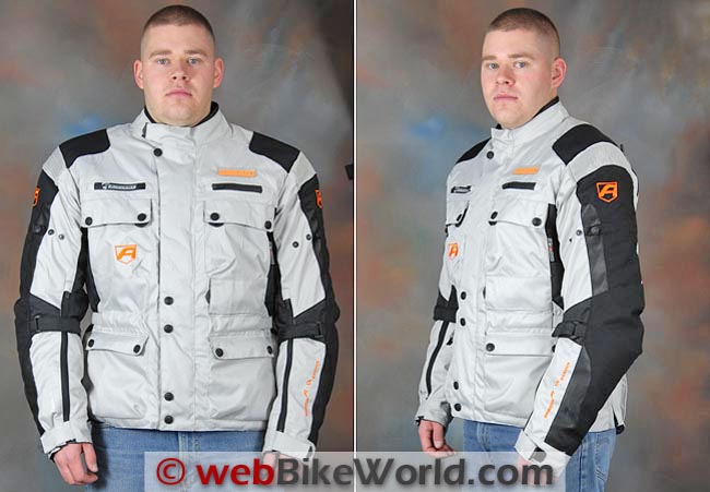 Akito Desert Jacket Front Side Views