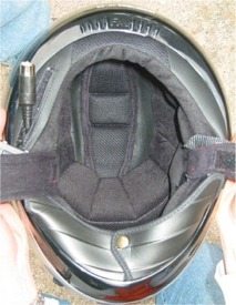 Icon Field Armor, inside view of leg armor or shin armor