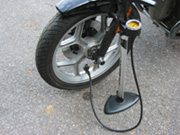 Air pressure for bike tires