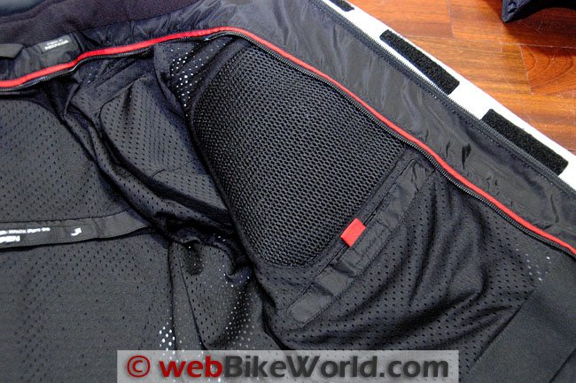 3D Mesh Inside Rev'it Horizon Jacket