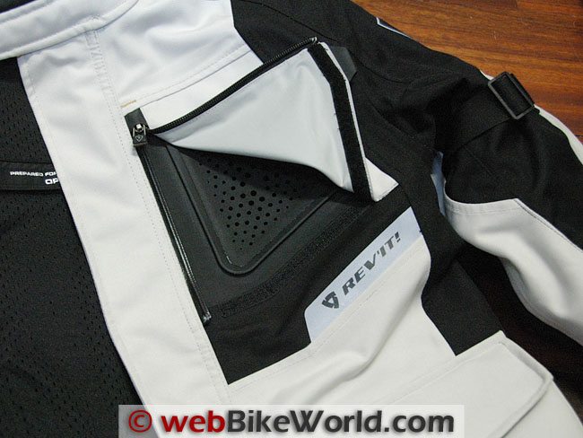 Rev'it Horizon Jacket Vent Close-up