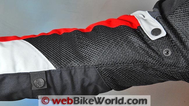 Dainese Air Frame Jacket Sleeve Adjusters