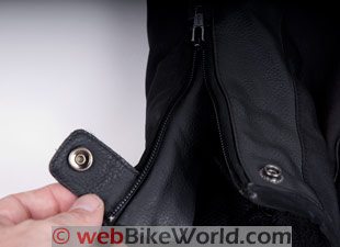 MotoGP Grid Jacket - Open Sleeve Cuff - Click for larger view