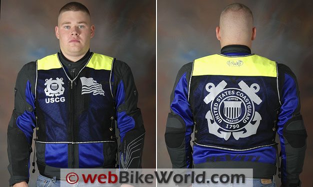 TinWolf U.S. Coast Guard Reflective Vest - Yellow, Day