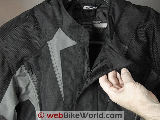 Shift Triton SS Waterproof Jacket - Collar and Zipper