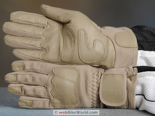 tan gloves