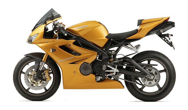 Triumph Daytona 675, left side